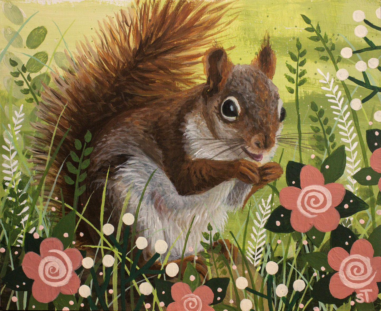 Squirrel Art Print - Fine Art Print - Wall Art